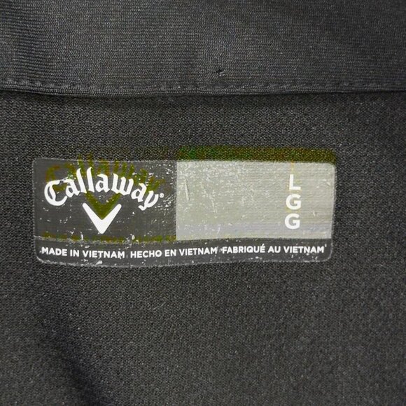CALLAWAY Mens Short Sleeve Performance Polo Shirt Color-block Size L - Picture 6 of 8